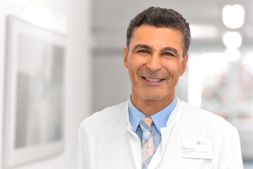 Dr. Oliver Tom&eacute; - Leiter der Marienklinik. 