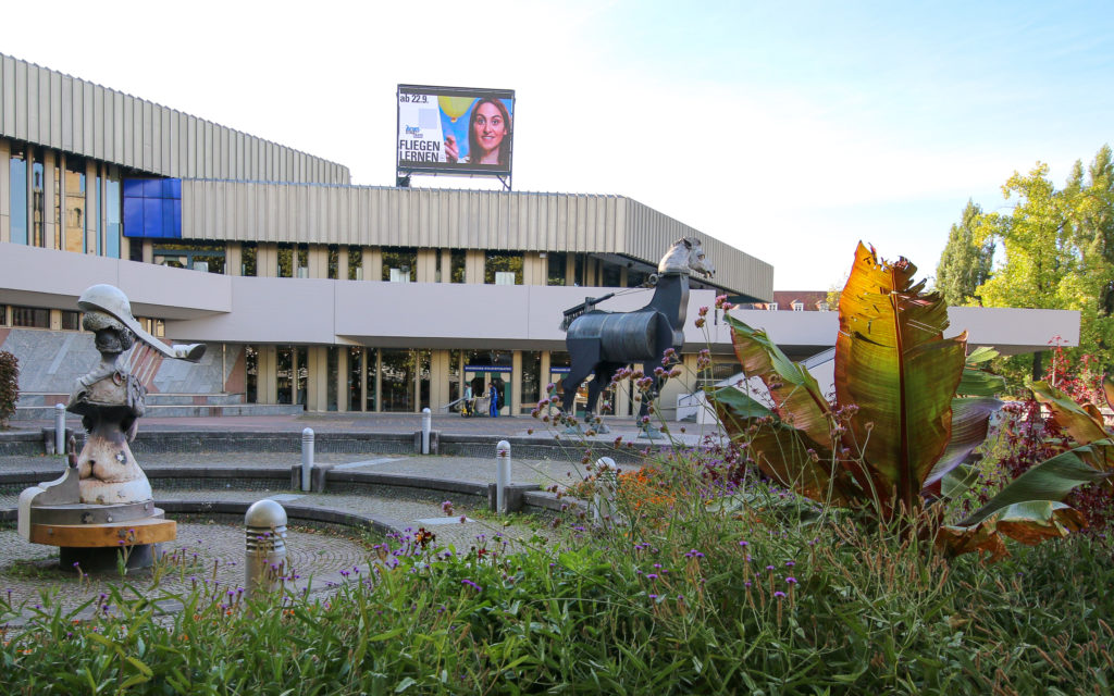 Das Badische Staatstheater in Karlsruhes S&uuml;dstadt.
