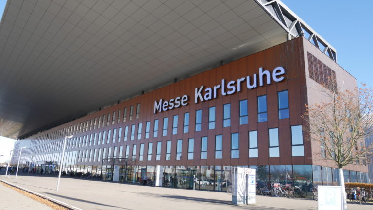 Die Messe Karlsruhe in Rheinstetten.