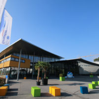 Das Erlebnisbad Europabad in Karlsruhe.