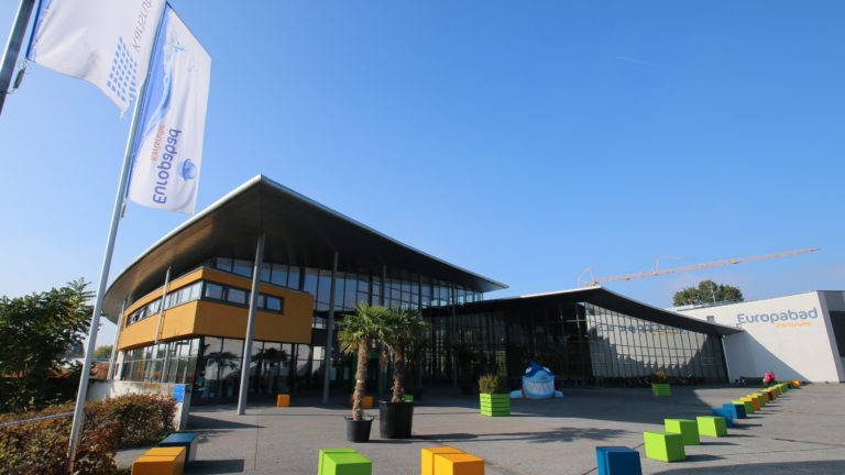 Das Erlebnisbad Europabad in Karlsruhe.