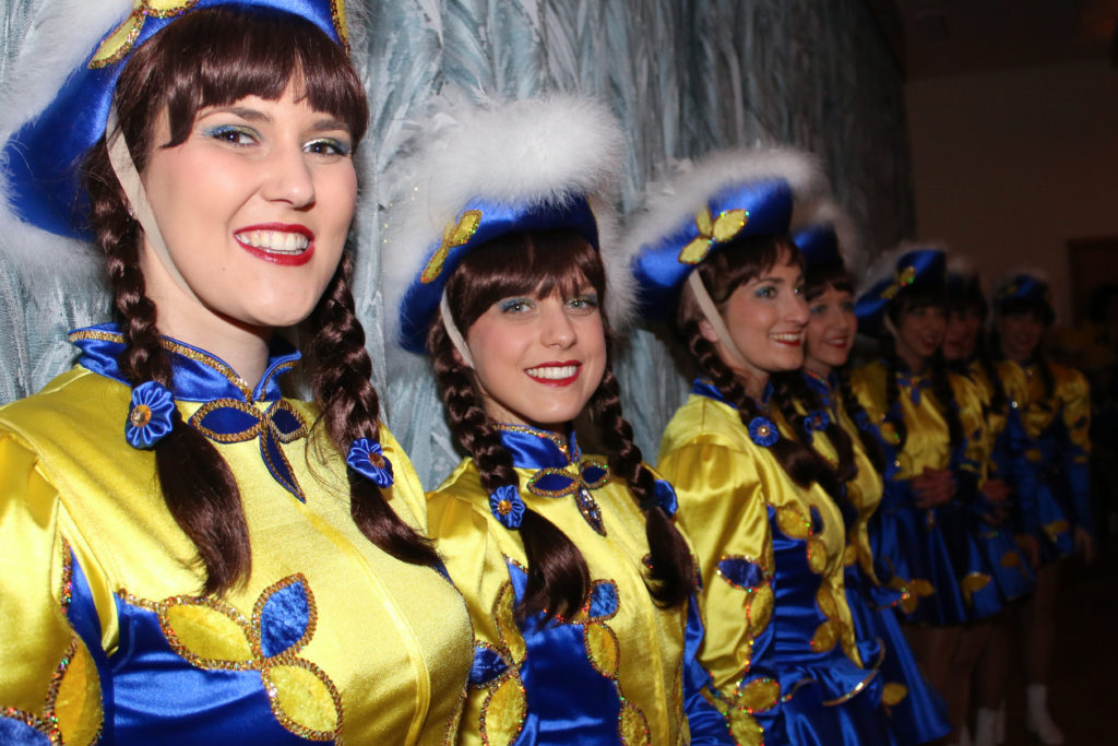 Tanzmariechen & Co. gibt es auf den Prunksitzungen zu sehen. 