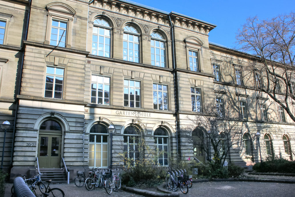 Die Gartenschule in der Karlsruher S&uuml;dweststadt.