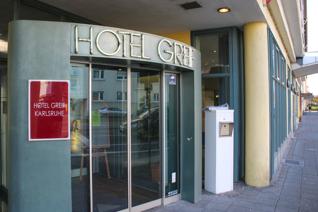 Das Hotel Greif Karlsruhe befindet sich in der Nähe des Hauptbahnhofs Karlsruhe.