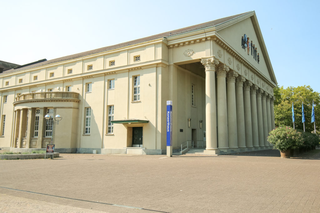 Das Konzerthaus im Karlsruher Kongresszentrum.