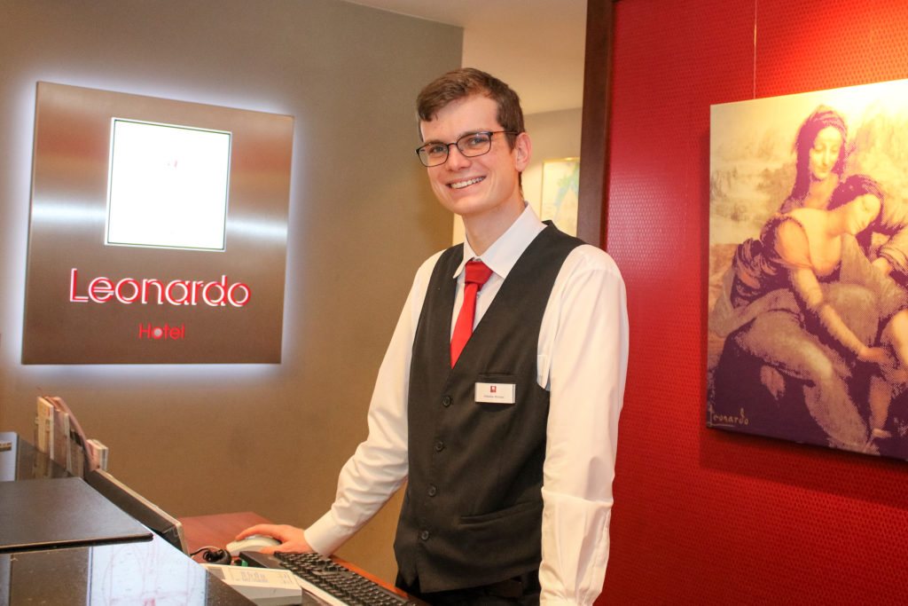 Guter Service gehört zum Leonardo Hotel.
