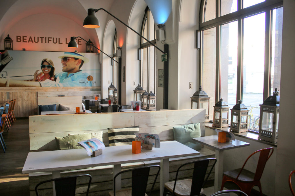 Sommer, Sonne, Sonnenschein im Mauritius.