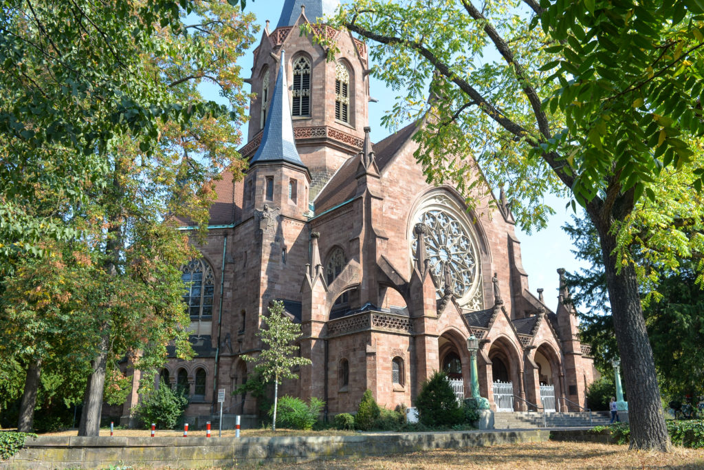 Die Christuskirche am M&uuml;hlburger Tor.