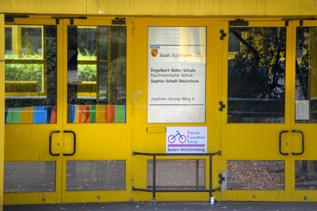 Die Sophie-Scholl-Realschule in Oberreut.