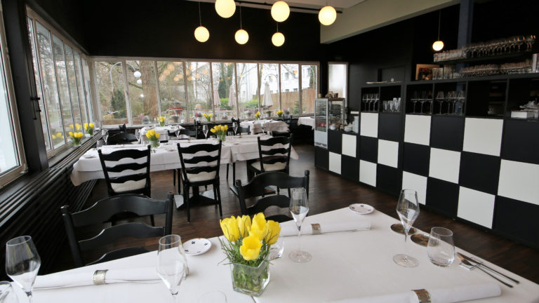 Das Restaurant Erasmus in Karlsruhe.