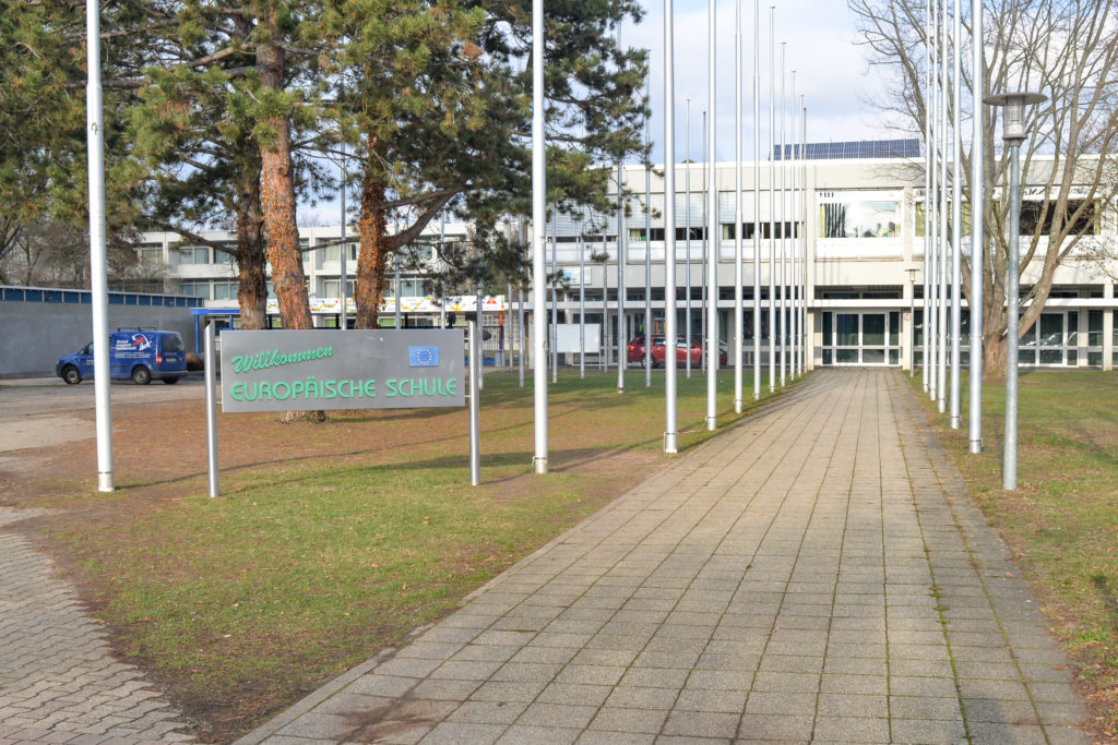 Die Europäische Schule in der Karlsruher Waldstadt.