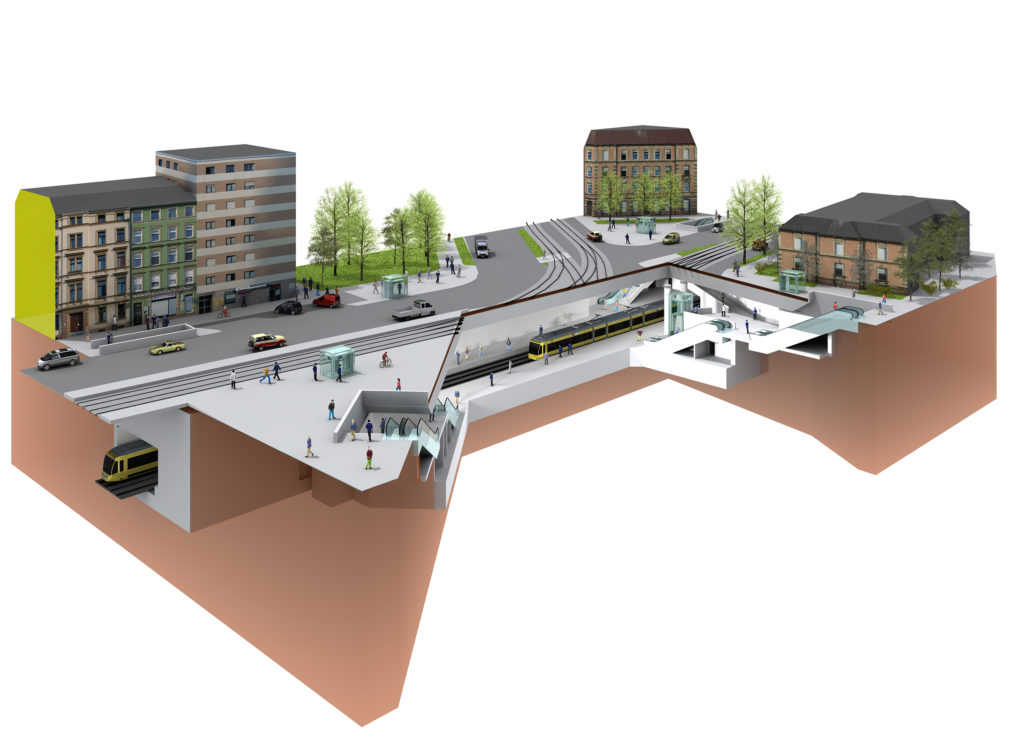 Haltestelle Durlacher Tor