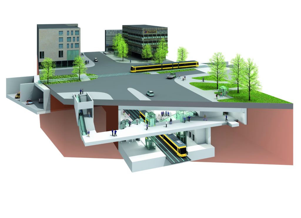 Haltestelle Ettlinger Tor