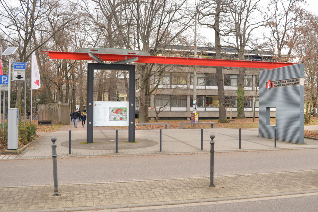 Die Hoschule f&uuml;r Technik und Wirtschaft an der Moltkestra&szlig;e.