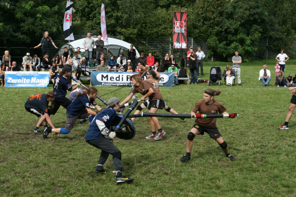 Jugger ist ein Mannschaftssport