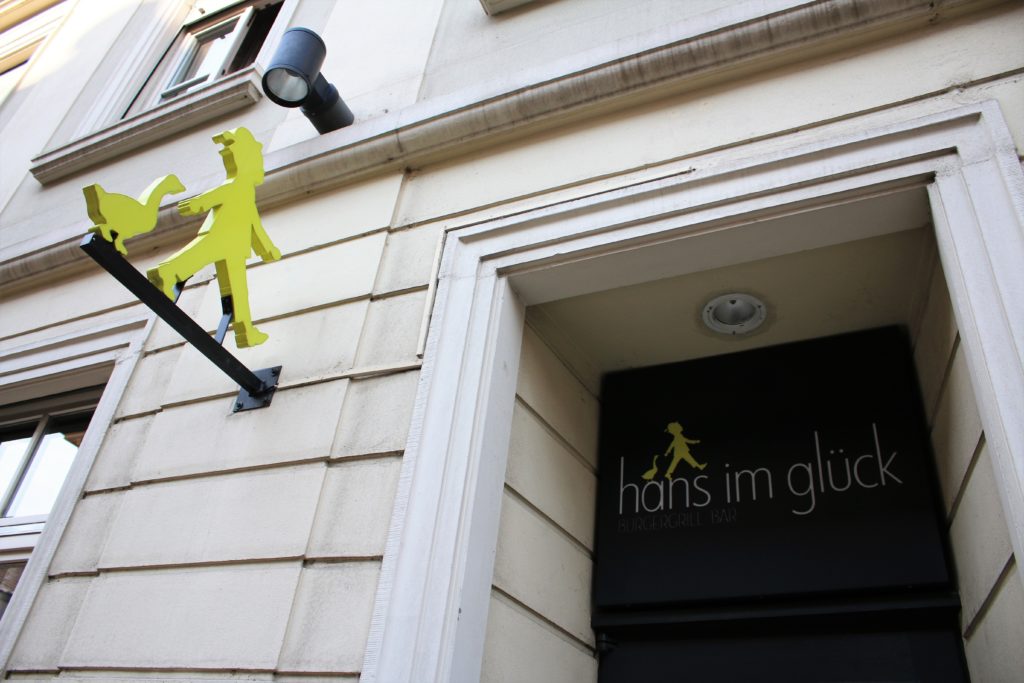 Hans im Glück im Kaiserhof.