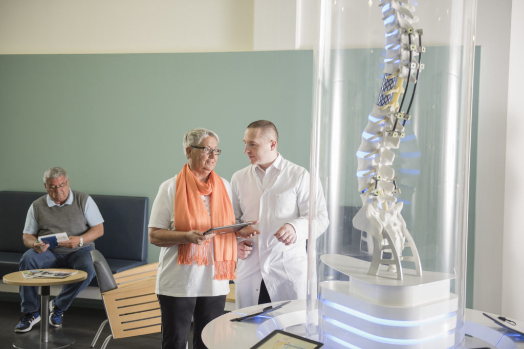 Der Fachbereich Wirbels&auml;ulenchirurgie der SRH-Klinik.