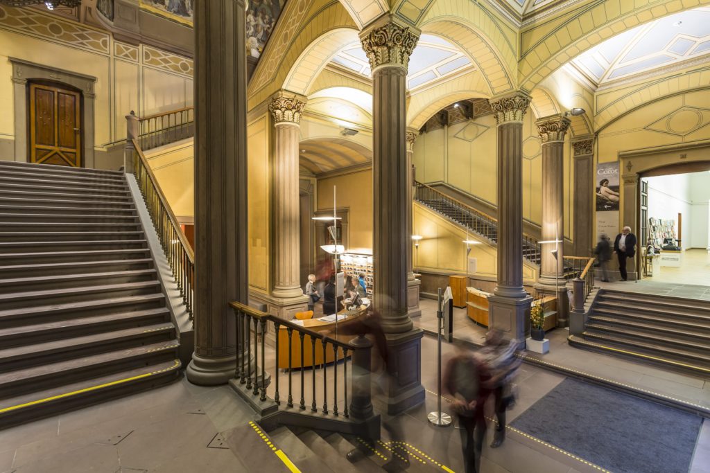 Das Foyer der Kunsthalle Karlsruhe.