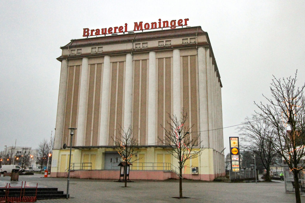 Die Hatz-Moninger-Brauerei in Karlsruhe.