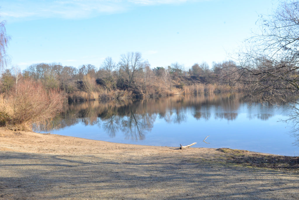 Der Heidesee in Neureut.