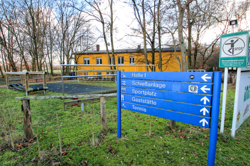 Gel&auml;nde des PSV Karlsruhe.