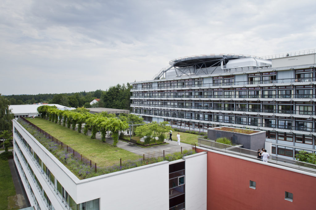 Die SRH-Klinik in Karlsbad.