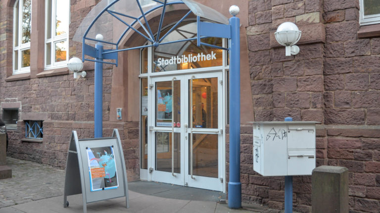 Stadtbibliothek in Ettlingen.