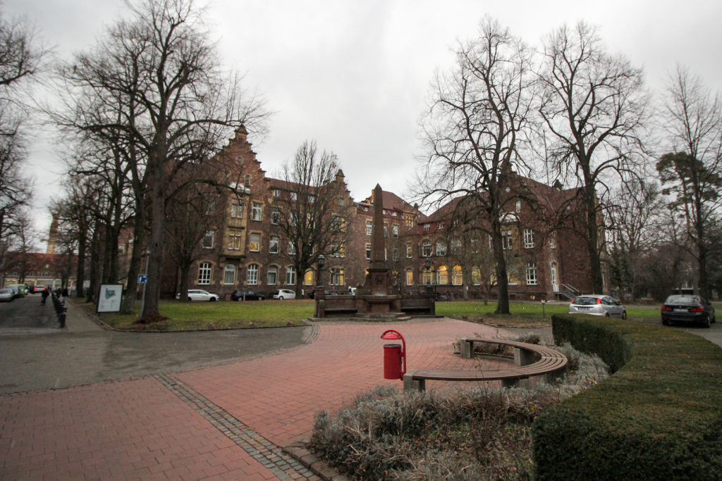 Der Campus des St&auml;dtischen Klinikums in Karlsruhe.