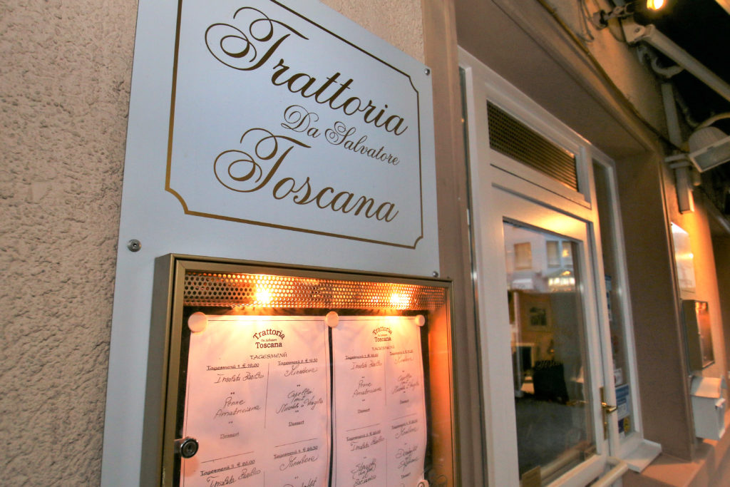 Trattoria Toscana in Karlsruhe.