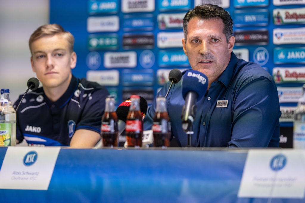 Alois Schwartz (KSC Trainer)