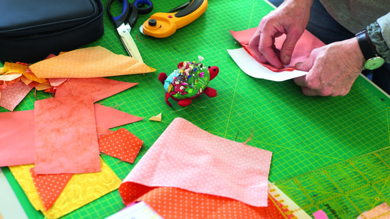 In den Workshops werden besondere Techniken verbessert und das kreative Auge geschult.