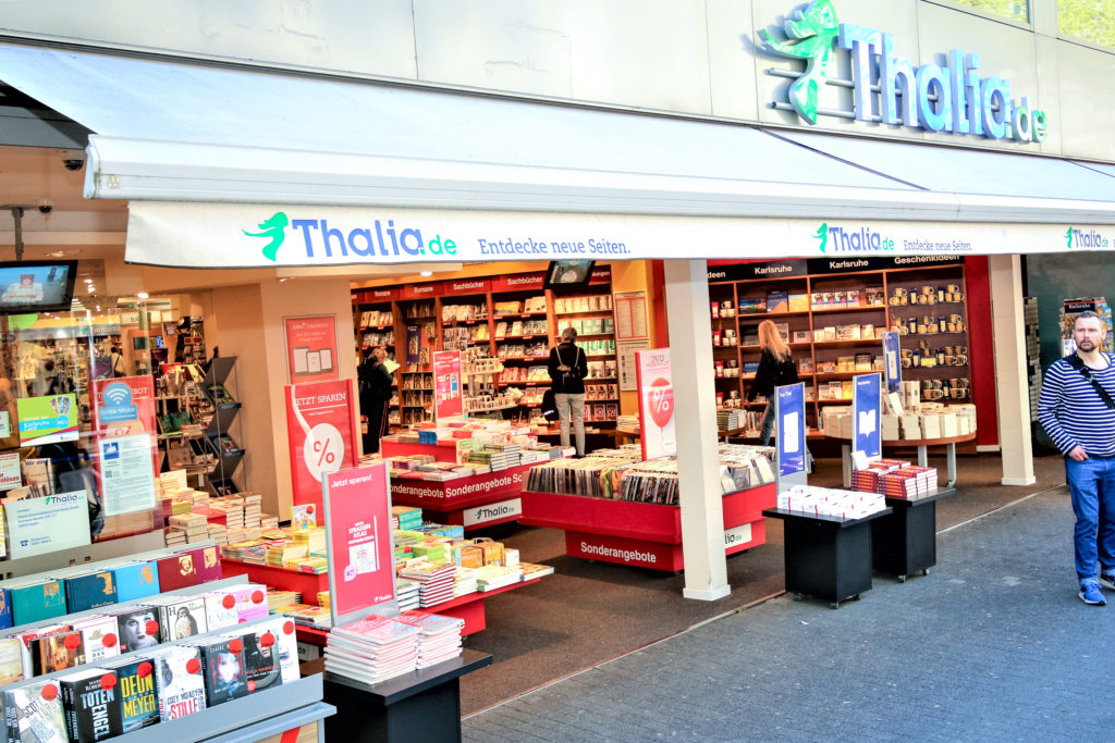 Die Thalia-Filiale auf der Kaiserstra&szlig;e.
