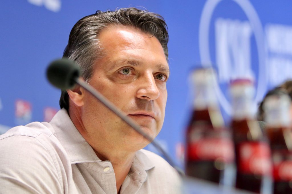 KSC-Ceftrainer Alois Schwarz