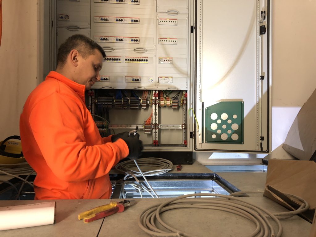 Arbeiten an der Kombil&ouml;sung