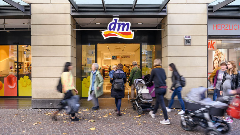 dm-Markt in der Karlsruher Kaiserstraße