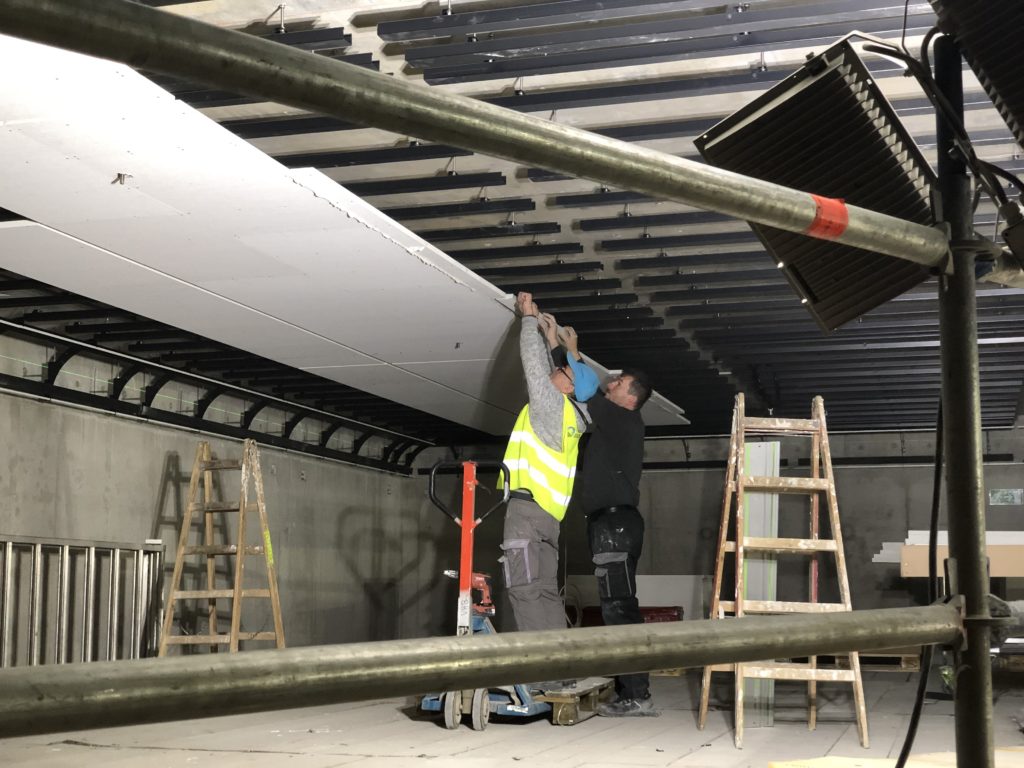 Deckenplatten-Bau am Durlacher Tor