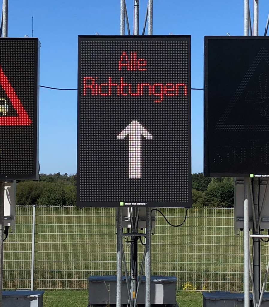 Smarte Anzeigentafel