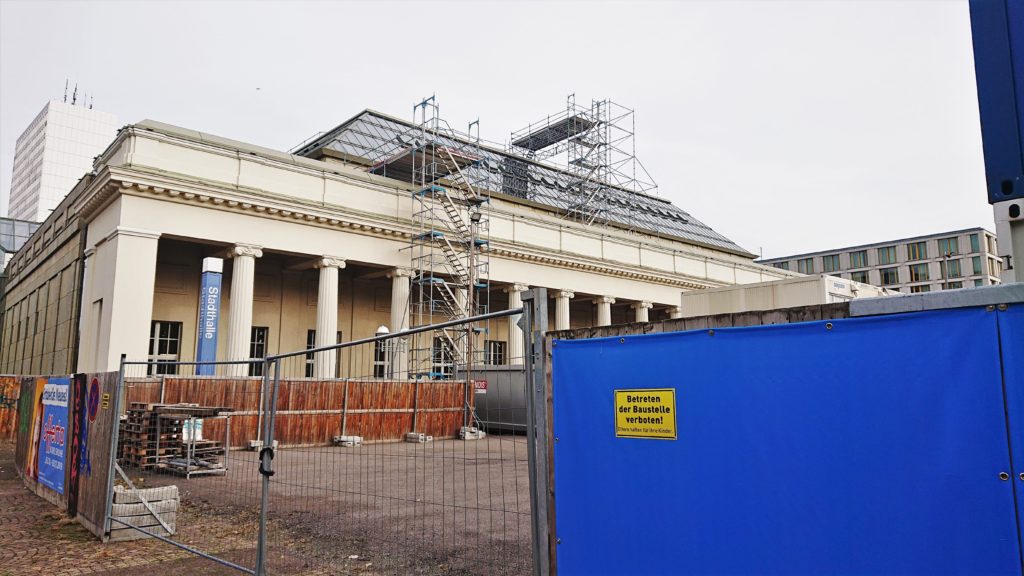 Stadthalle Karlsruhe Bauarbeiten 2019