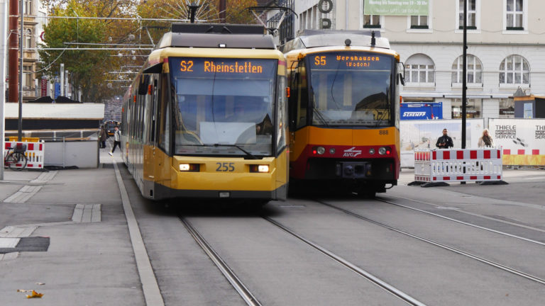 Bahn Bahnen Marktplatz 2019