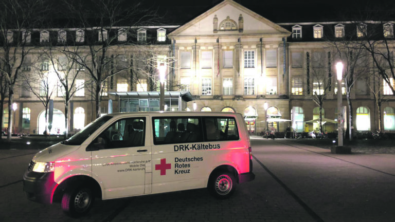 DRK Kältebus Postgalerie