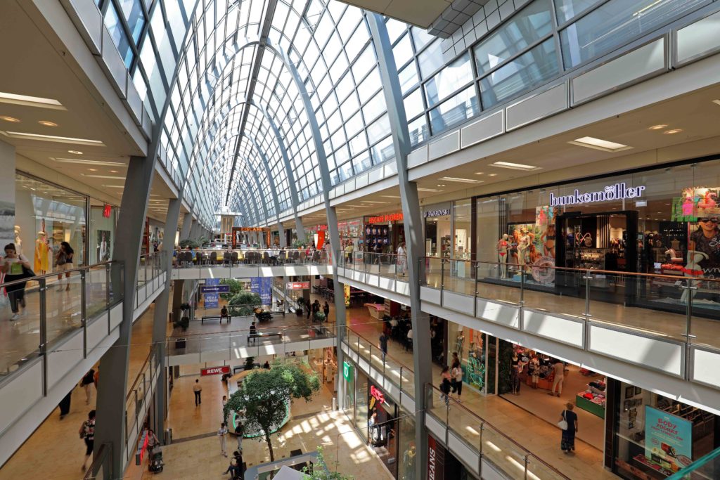 Ettlinter Tor Center Innenansicht