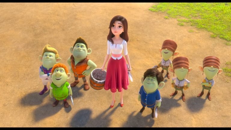 Rotschühchen und die sieben Zwerge