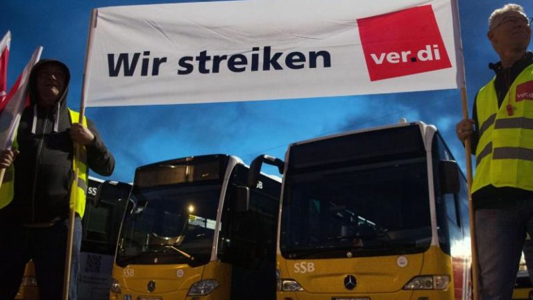 Verdi Streik Nahverkehr