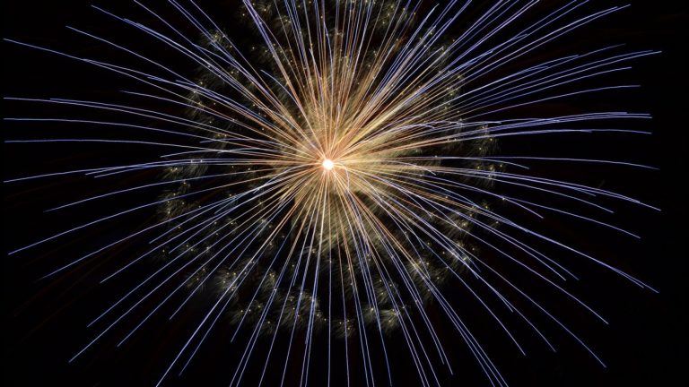 Feuerwerk Feinstaub