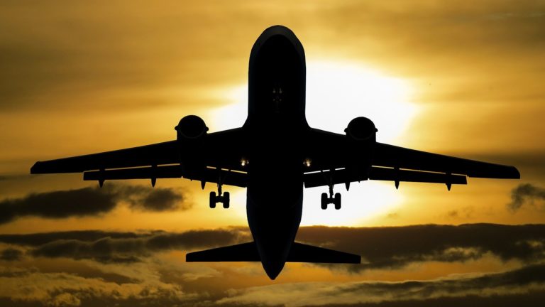 Flugzeug Urlaub Reisen