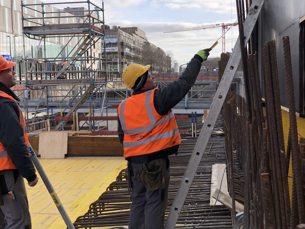 Schalungen am Ettlinger Tor