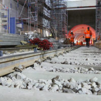 Kombilösung Straßenbahn Tunnel