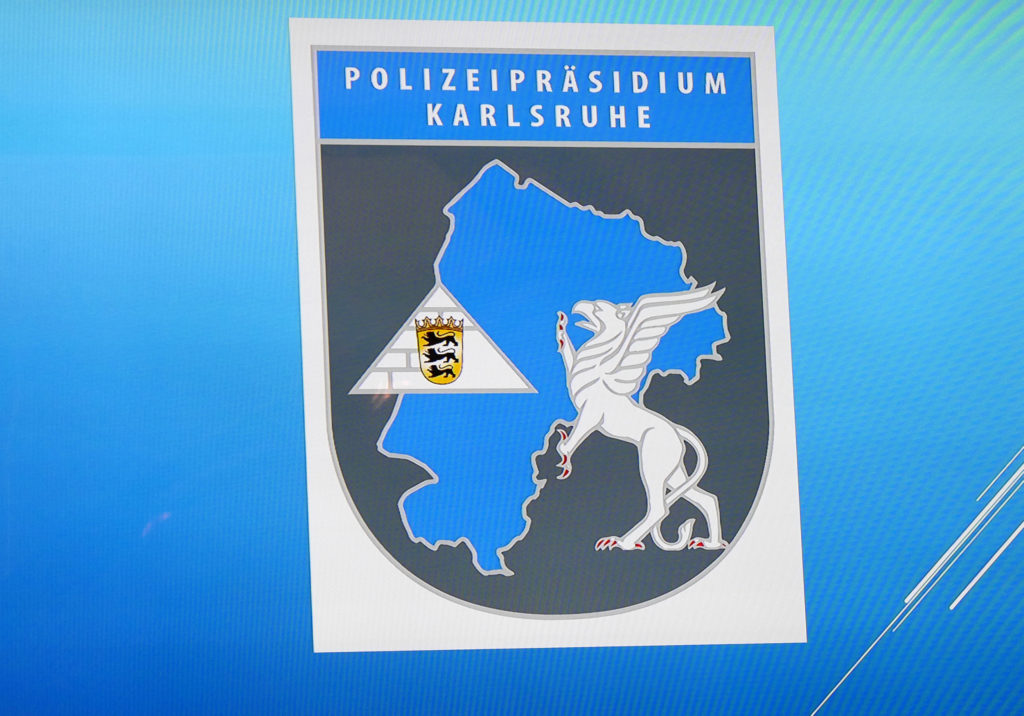 Logo Polizeipr&auml;sidium Karlsruhe