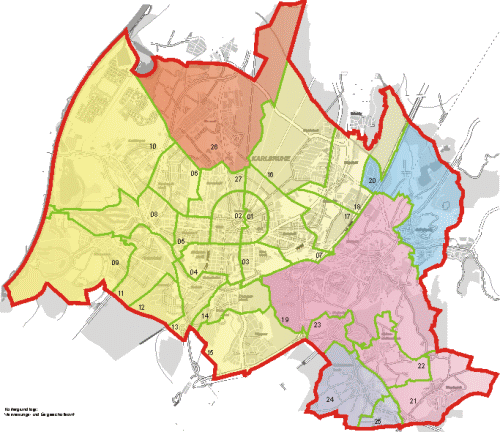 Standesamt Bezirke Einteilung
