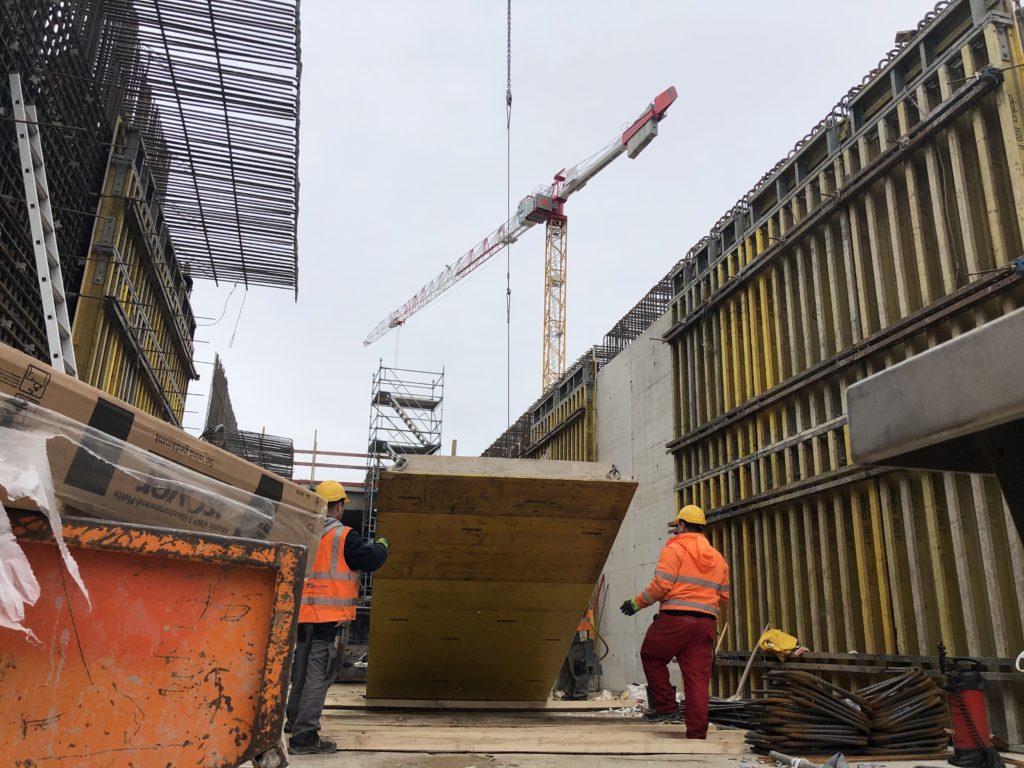 Arbeiten in der Kriegsstraße